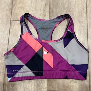 Nike Dri-FIT sports bra, size M